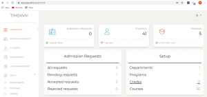 Easycampus.io -Dashboard